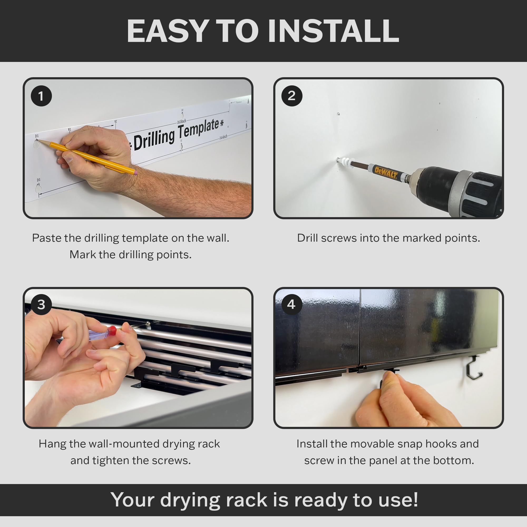 Zetez installation kit included for easy setup and mounting.