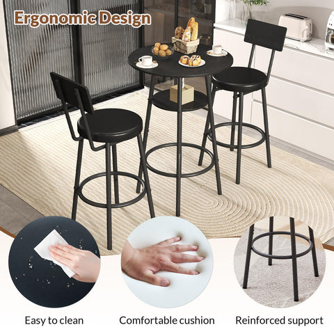 Zevemomo sturdy metal frame and crossbars ensure lasting stability.