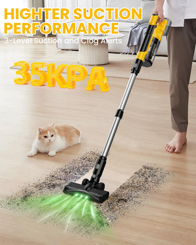 ZEXAPE 7-in-1 convertible vacuum for handheld, stick, and above-floor cleaning