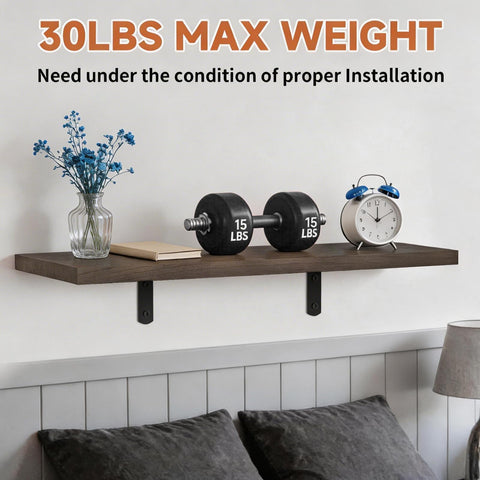 Zexigtau office shelf brackets organize supplies while saving wall space