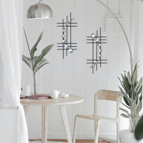 ZEXUIRU 24 inch diameter wall art for larger walls