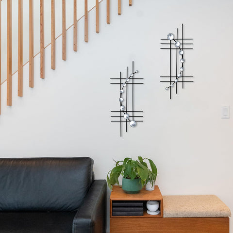 ZEXUIRU wall art shown in a living room setting