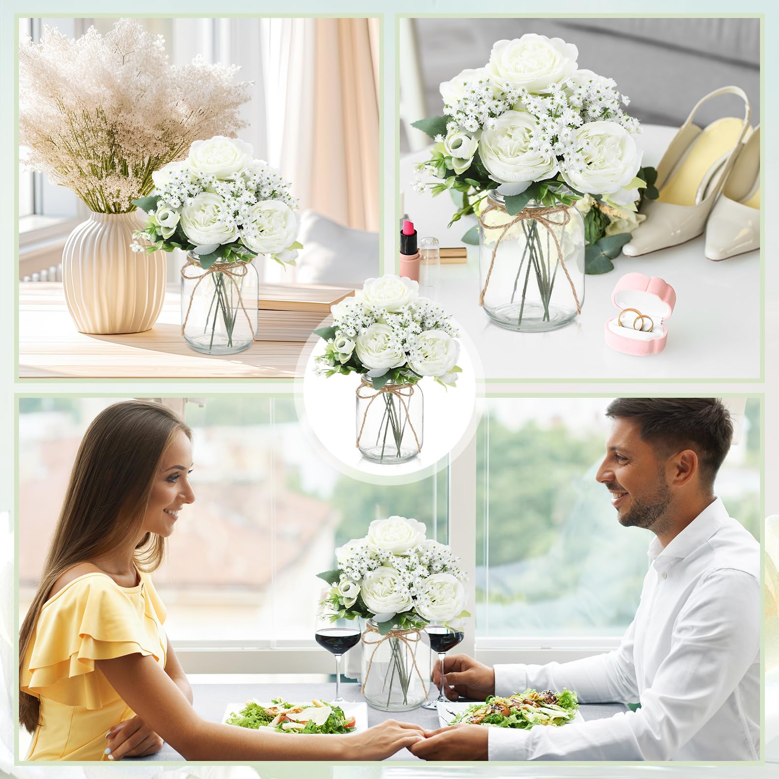 Zeyune dining room decoration set for inviting table displays.