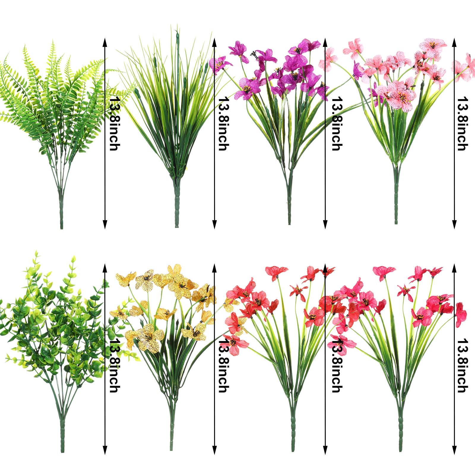 Zeyune realistic artificial flowers add elegant wedding décor with a broad color range.