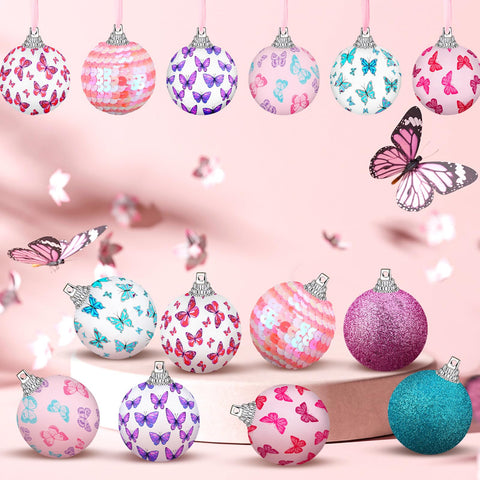 Zeyune spring sequin balls add festive flair to garlands and centerpieces.