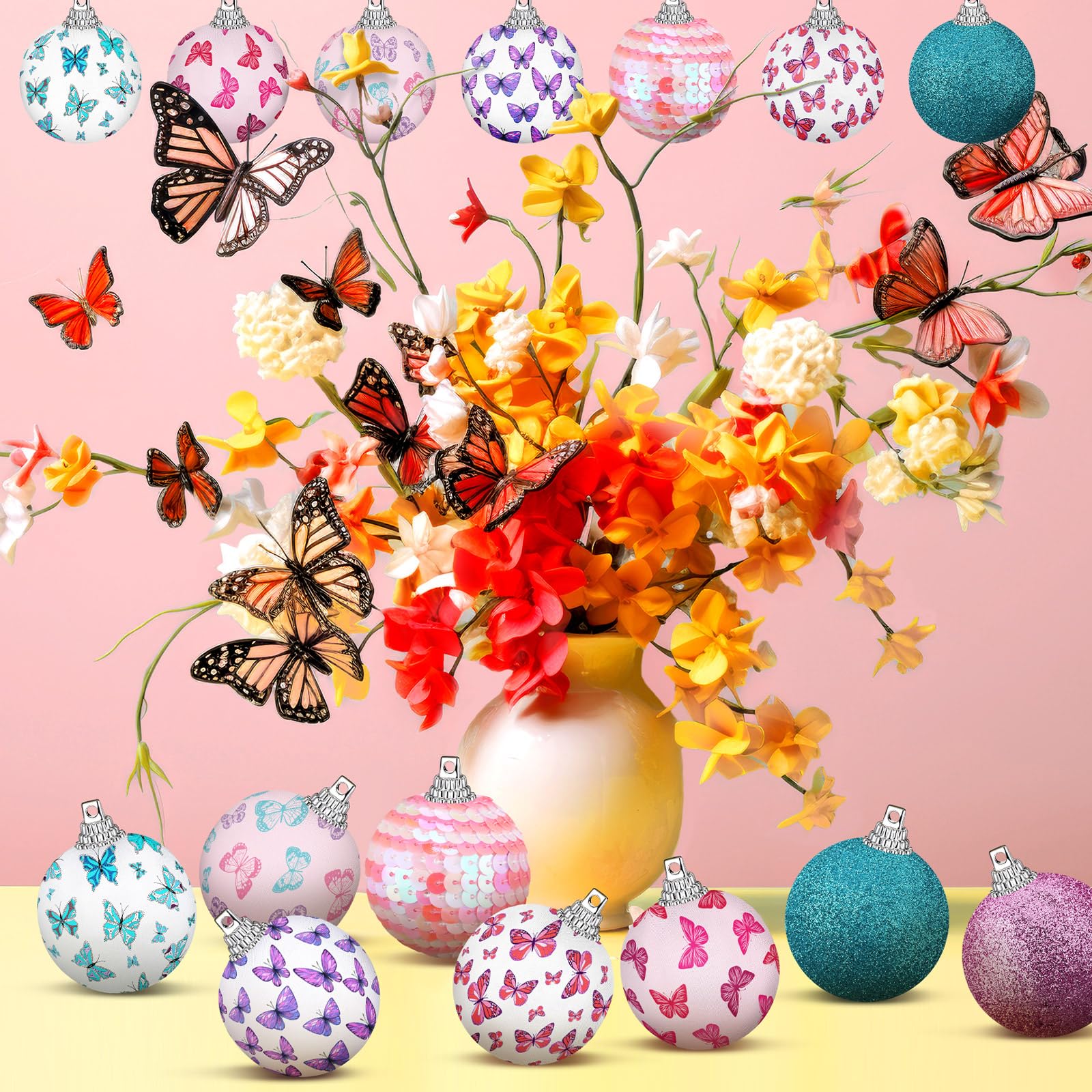 Zeyune spring decorations brighten party spaces and home decor.