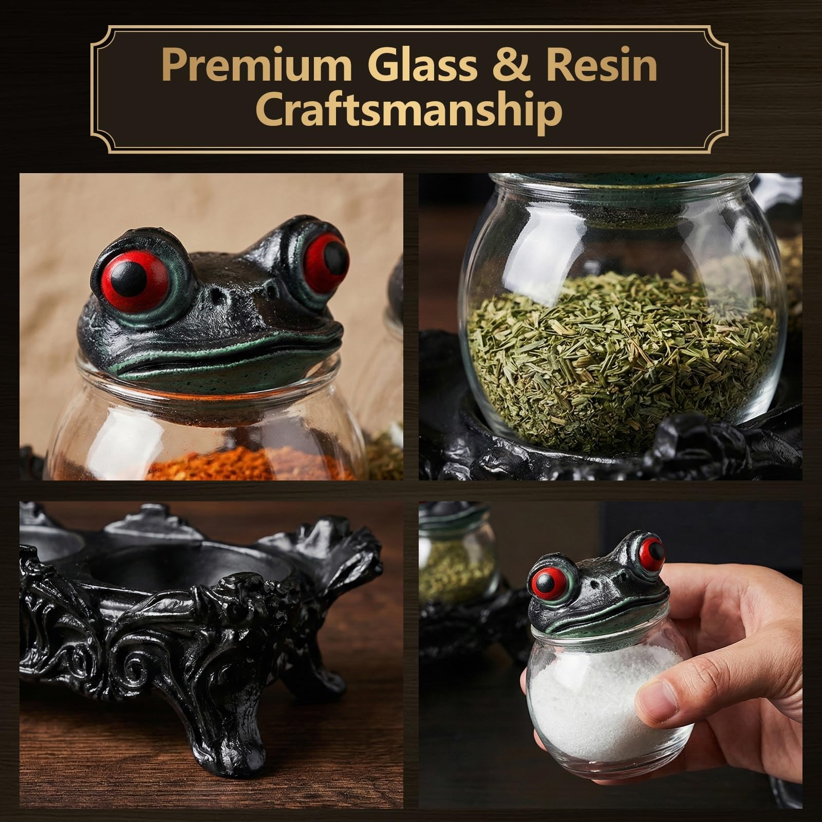 ZFFACAIOW kitchen-gothic-decor adds witchcore charm to your space.