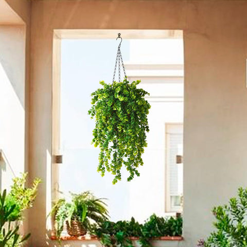 ZFProcess durable plastic greenery vines stay vibrant year-round