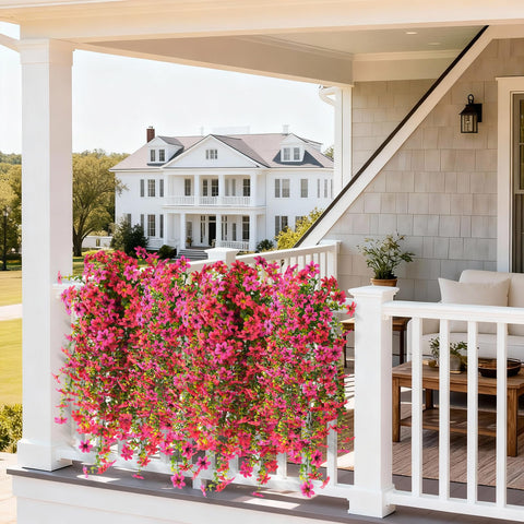 ZFProcess faux flower for porch decor brightening outdoor spaces