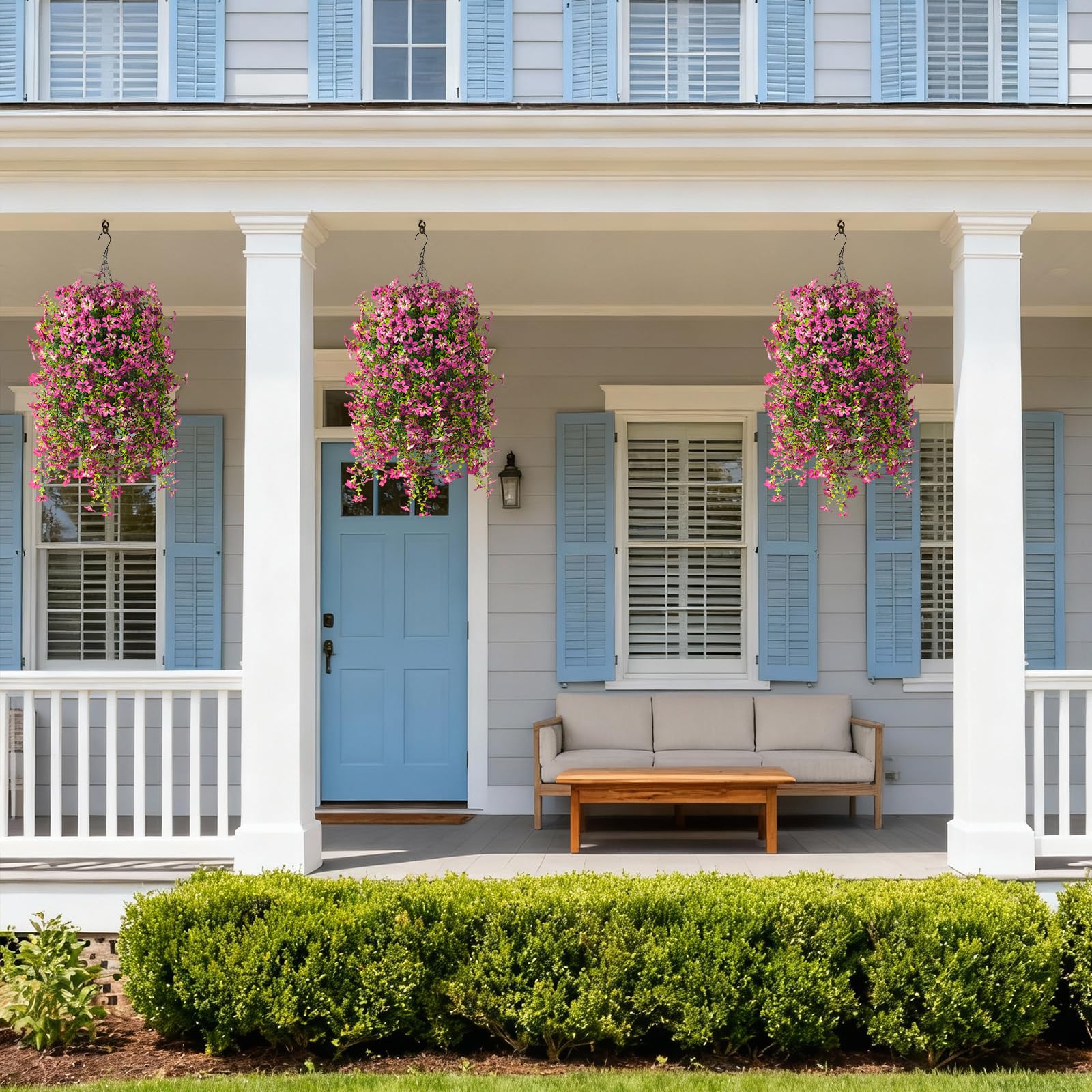 ZFProcess indoor-outdoor daisy decor demonstrates versatile home styling
