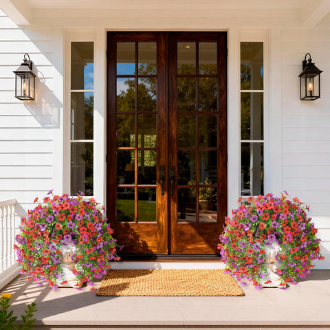 ZFProcess outdoor daisy UV-resistant color under sun.