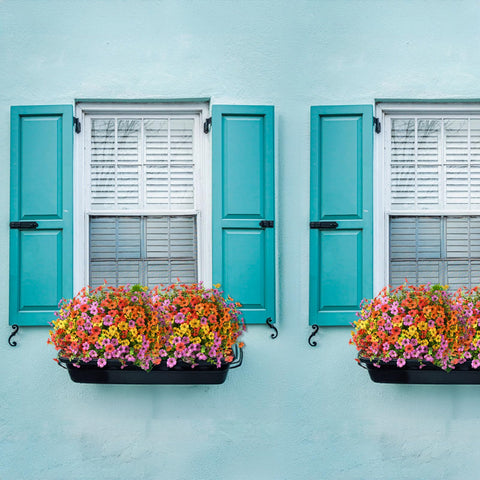ZFProcess silk outdoor plants require zero watering or pruning