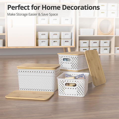 ZFTMRR pantry and toy storage bin for versatile use