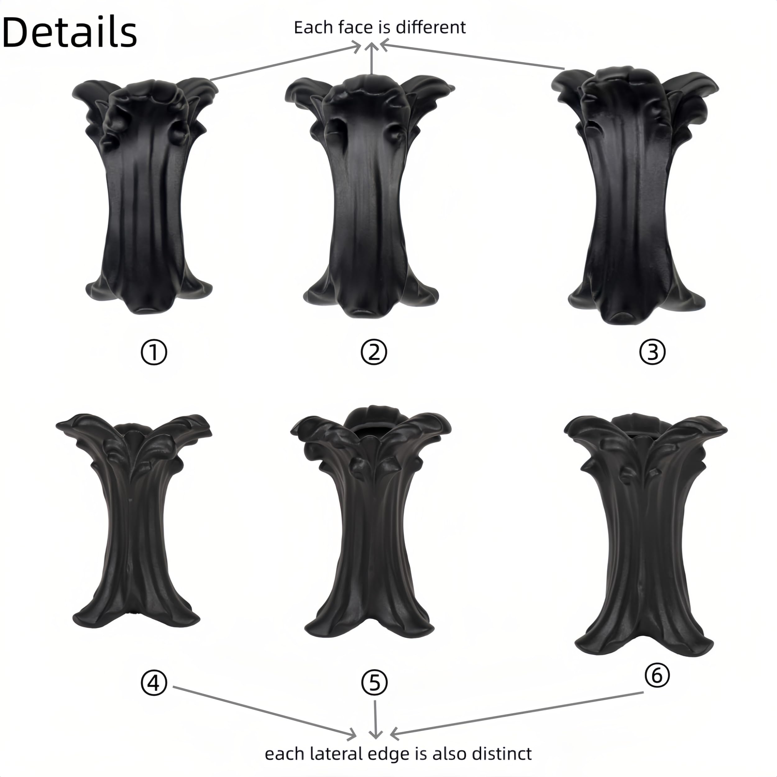 ZgdLScyF centerpiece vase for red roses and refined displays on a table.