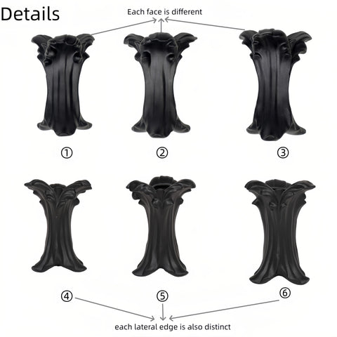 ZgdLScyF centerpiece vase for red roses and refined displays on a table.