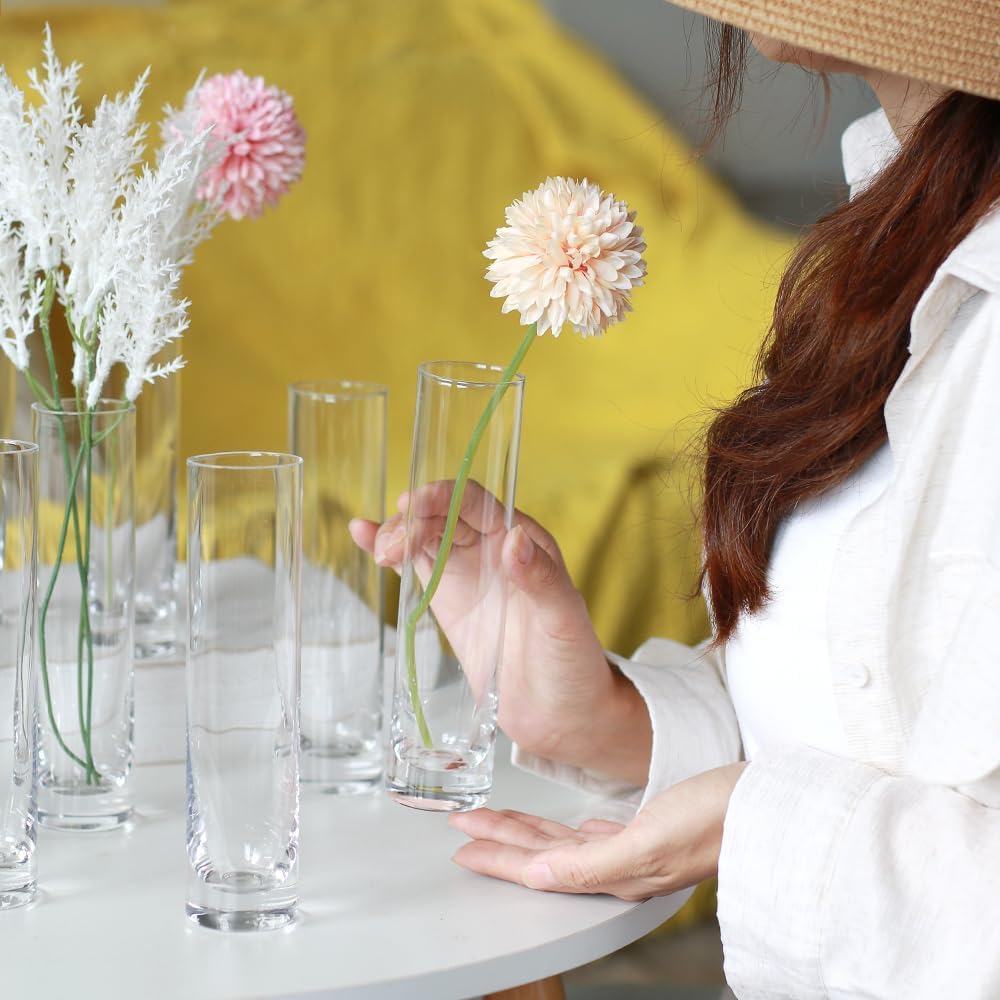 ZHAOHAI gift-ready glass vase for birthdays and holidays