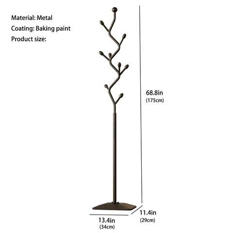ZHBHYZ coat tree adds natural style to any room.