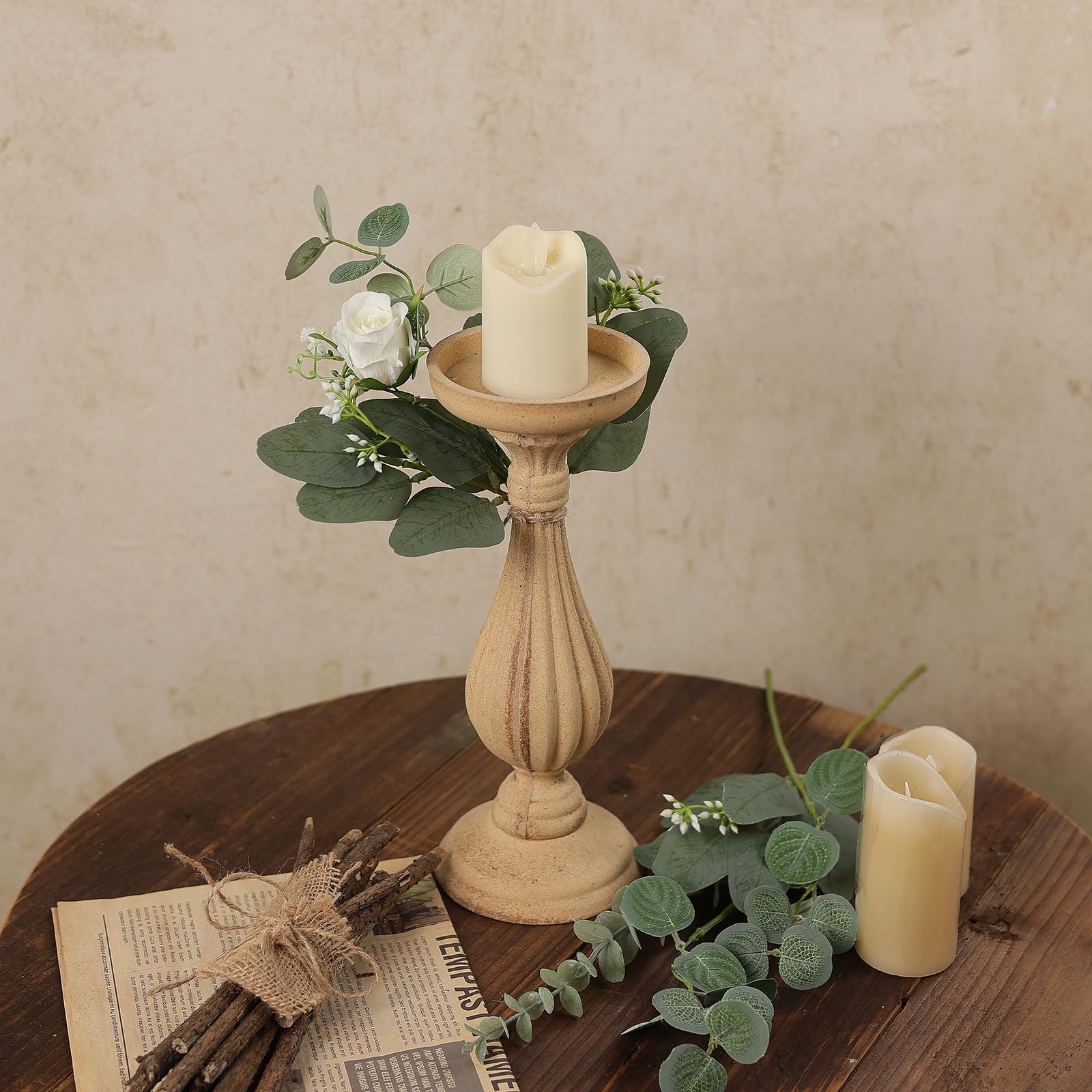 Zheart DIY eucalyptus for centerpieces enhances tables with evergreen drama