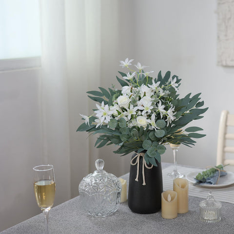 Zheart Wedding decor eucalyptus enables vivid, natural-looking accents for ceremonies