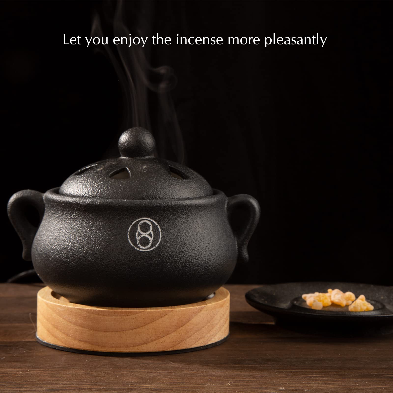 ZHENGLONG spice tray in the burner setup for residues management