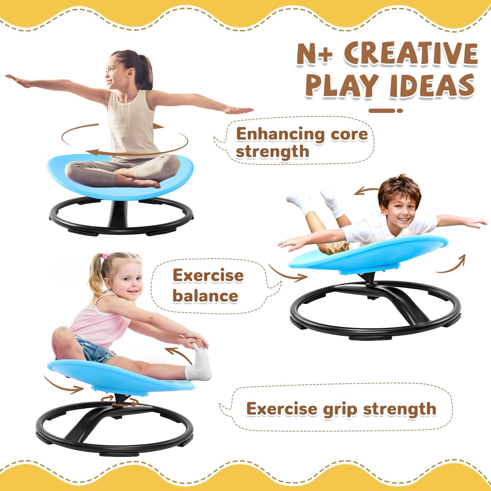 Zhenx 360° swivel feature illustrating smooth rotation for focus and balance.