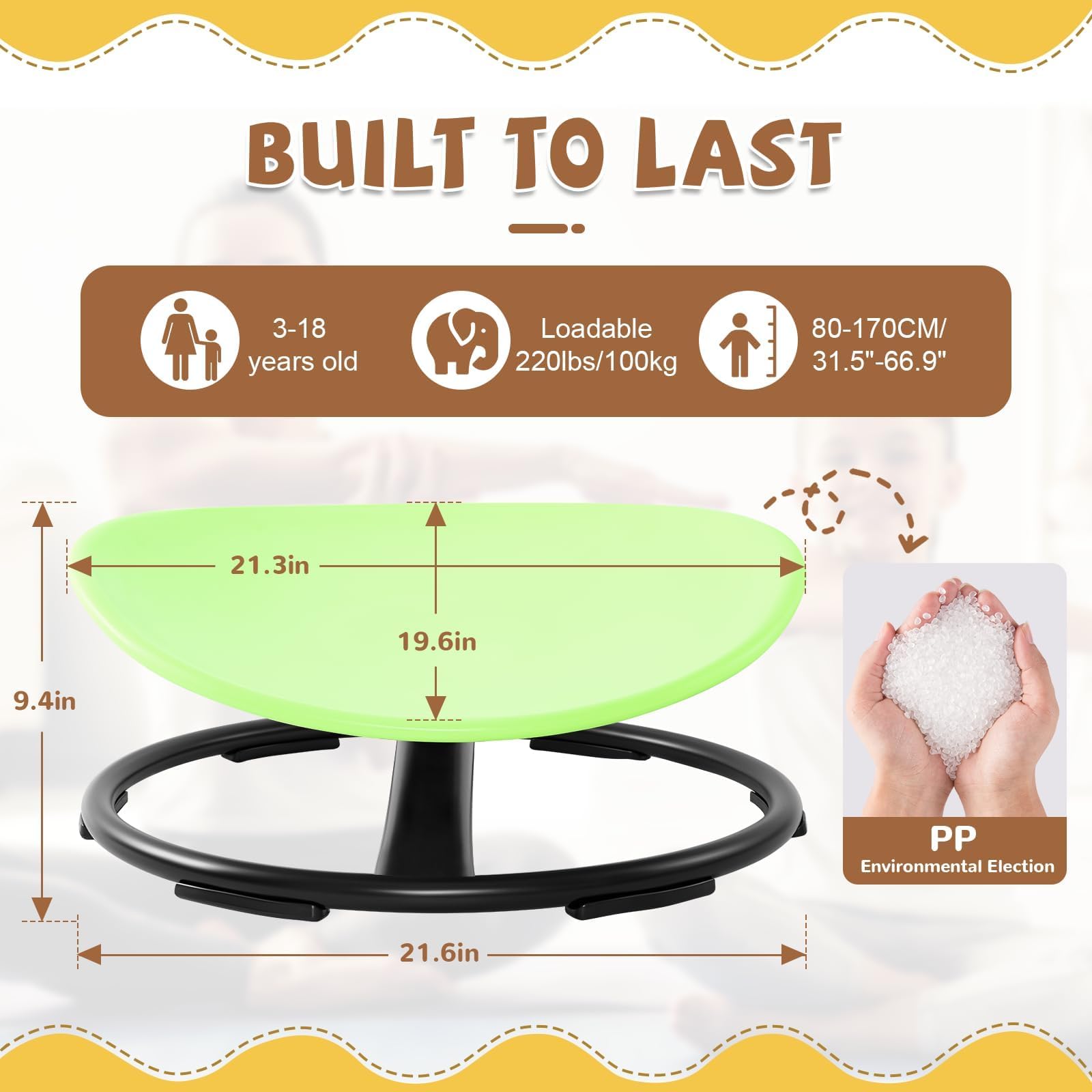 Zhenx Spinning Chair seat with ergonomic, wipe-clean surface for easy maintenance.