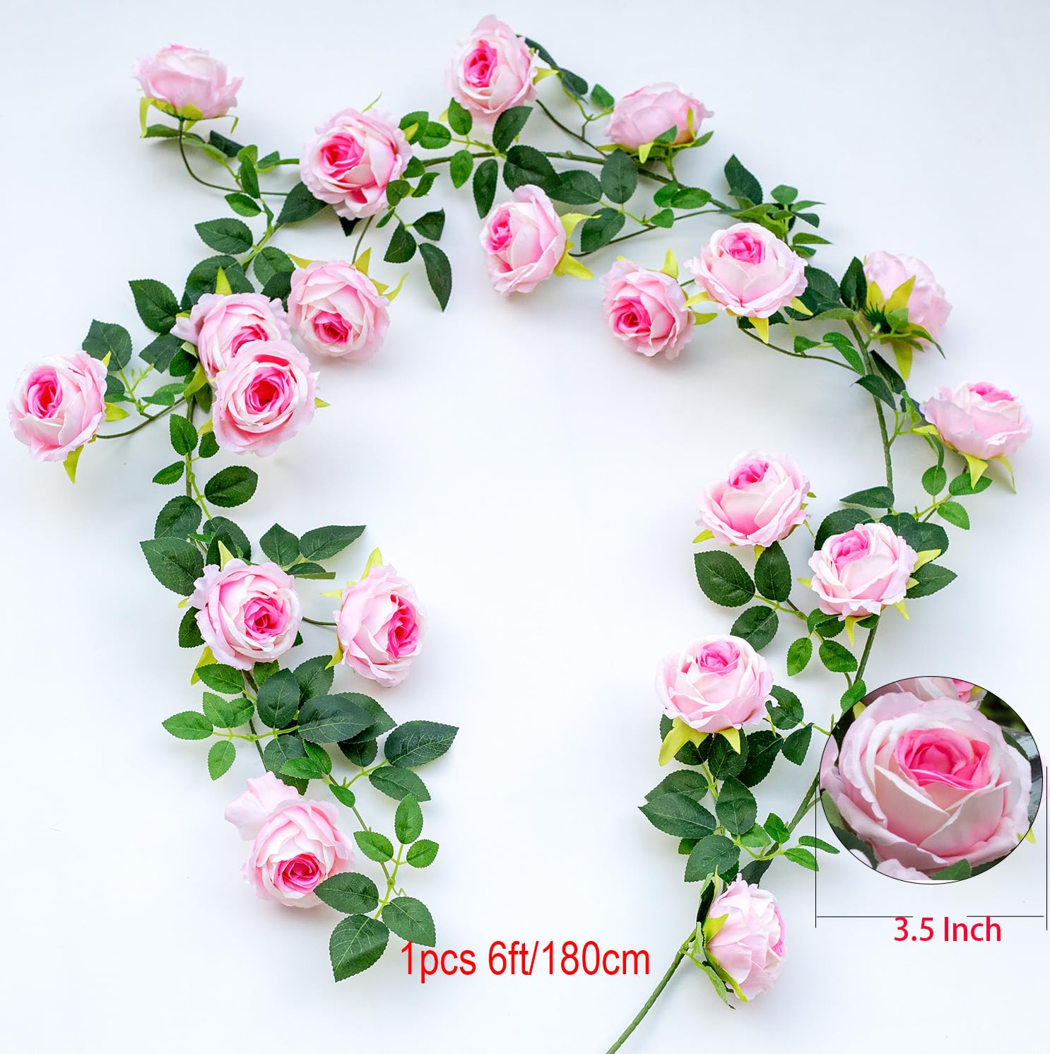 Zhixinyue fence decor rose vine adds color to outdoor spaces year-round.