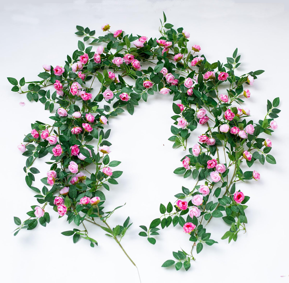 Zhixinyue rose vine bendable stems for customizable wall decor.