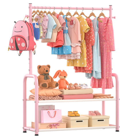 ZHKINGGS adjustable hanging rods keep outfits at the perfect height
