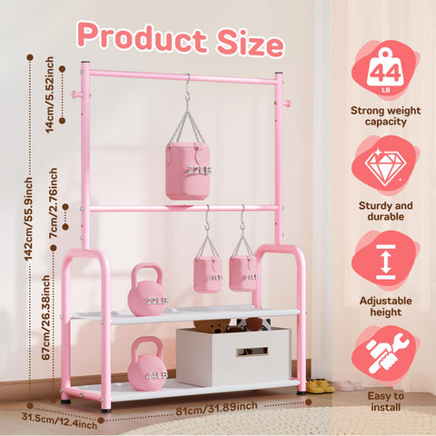 ZHKINGGS two-level design grows with your child’s wardrobe