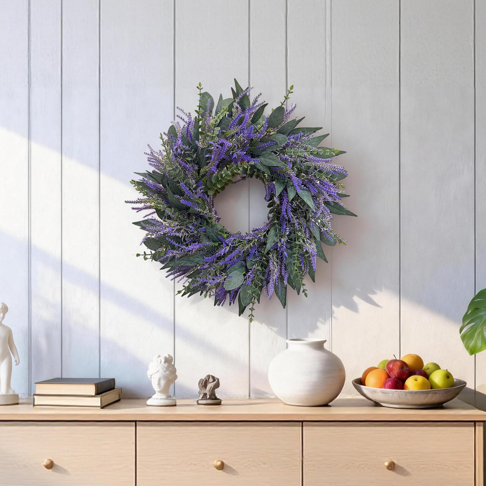 Zhoree versatile wreath suits walls, doors, and porches across seasons