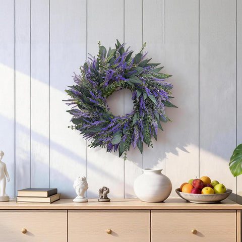 Zhoree versatile wreath suits walls, doors, and porches across seasons