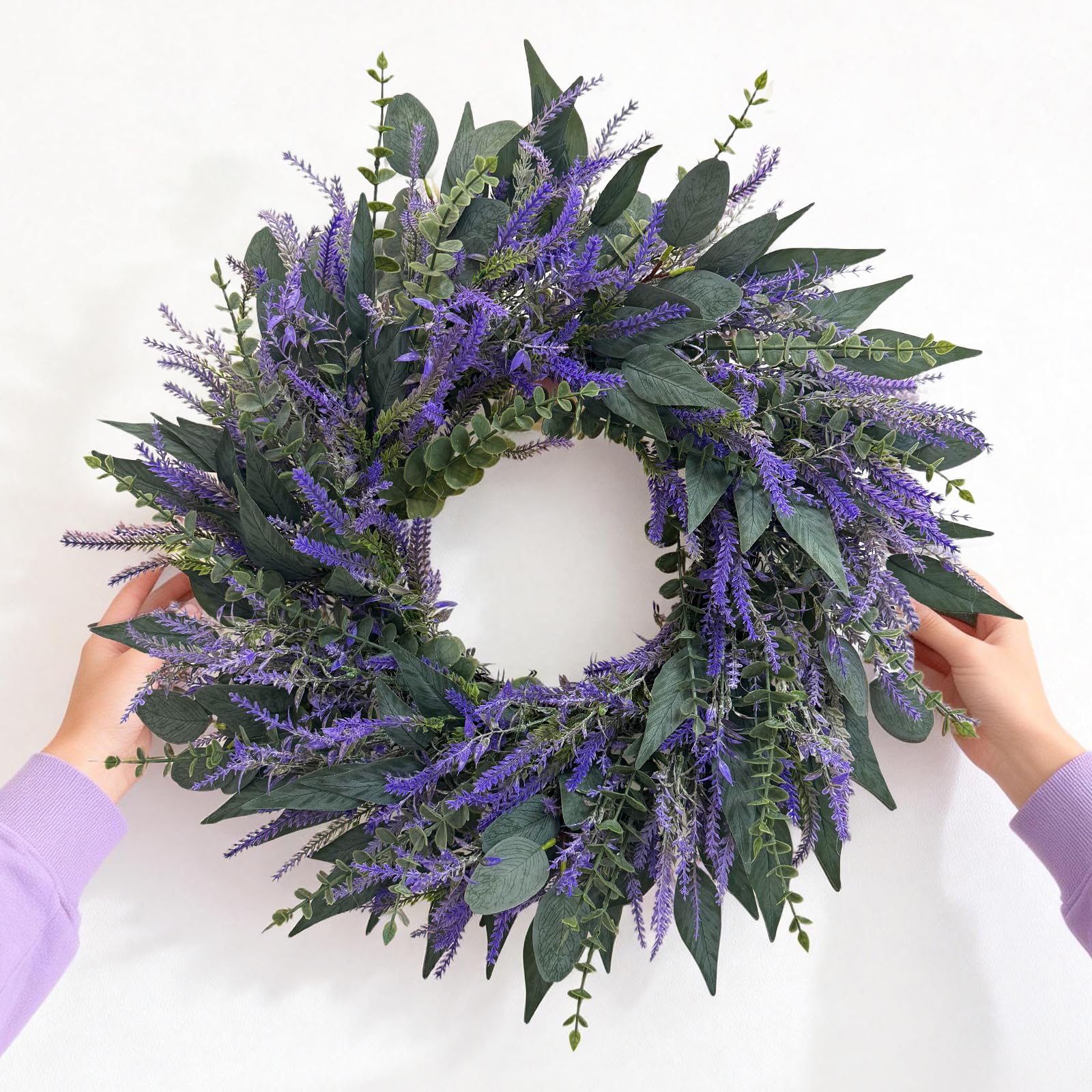 Zhoree spring-summer-fall wreath designed for indoor and outdoor decor