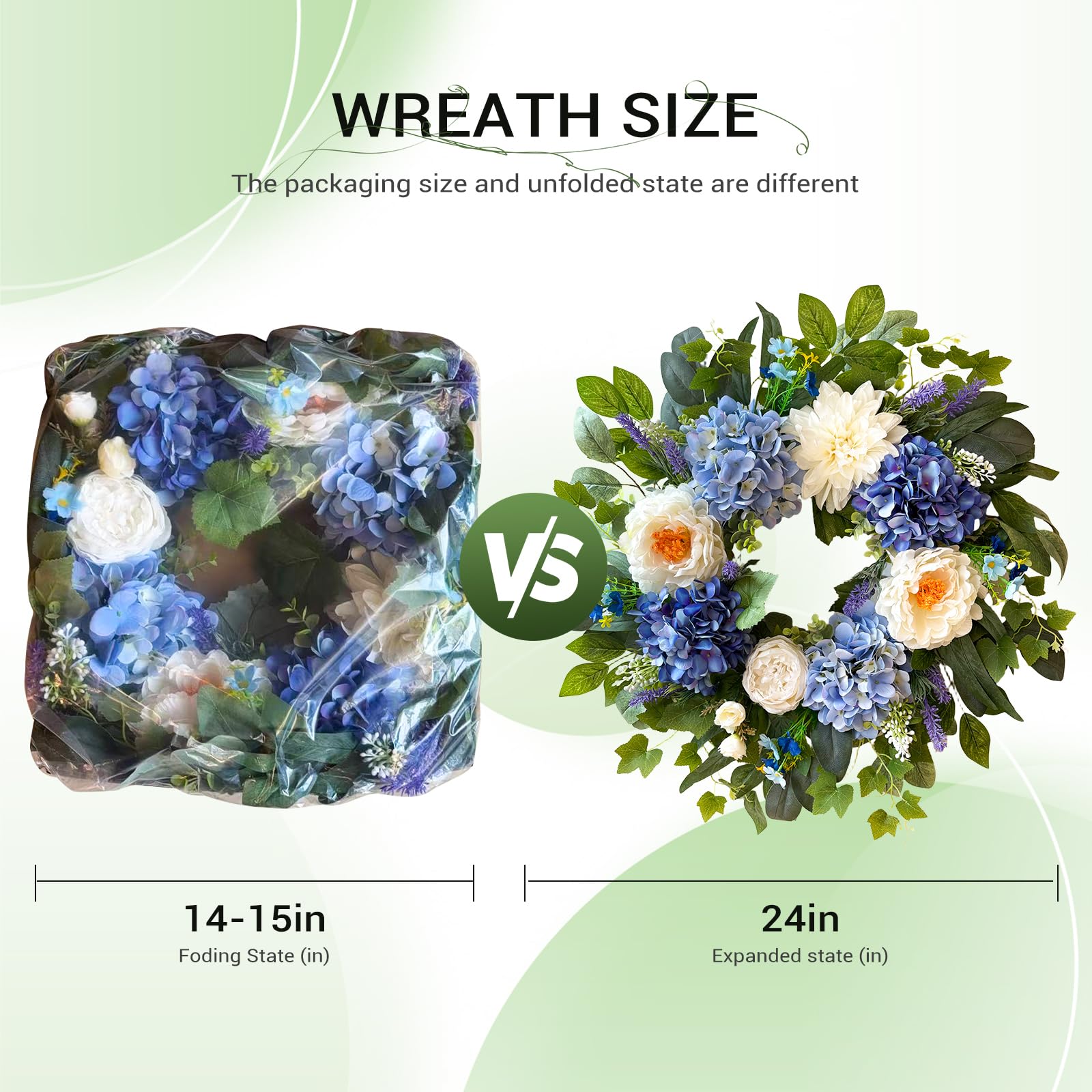 Zhoree packaged-for-gift wreath ideal for celebrations and gifting.