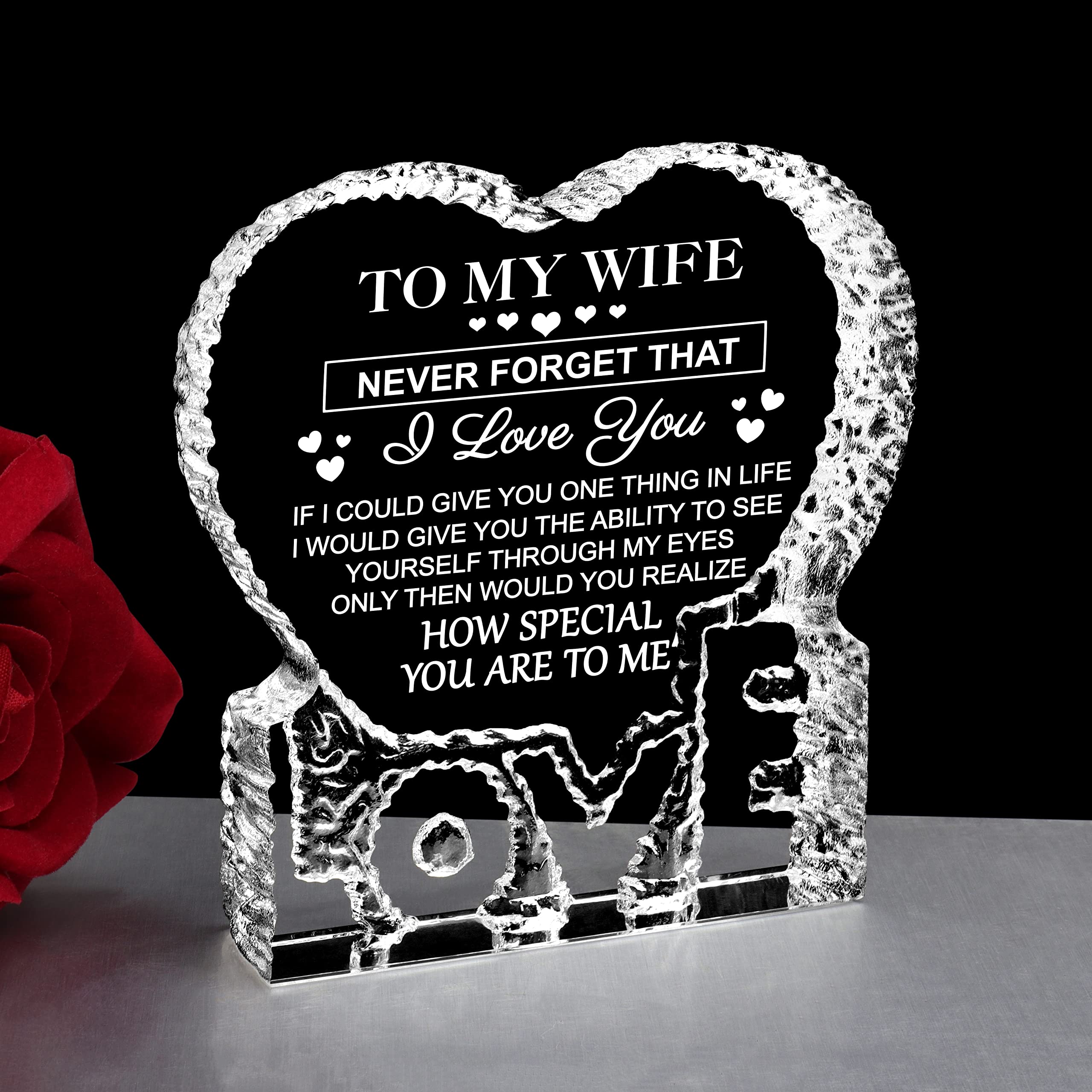 ZHSHWAT thoughtful gift for wife from husband, shows appreciation.