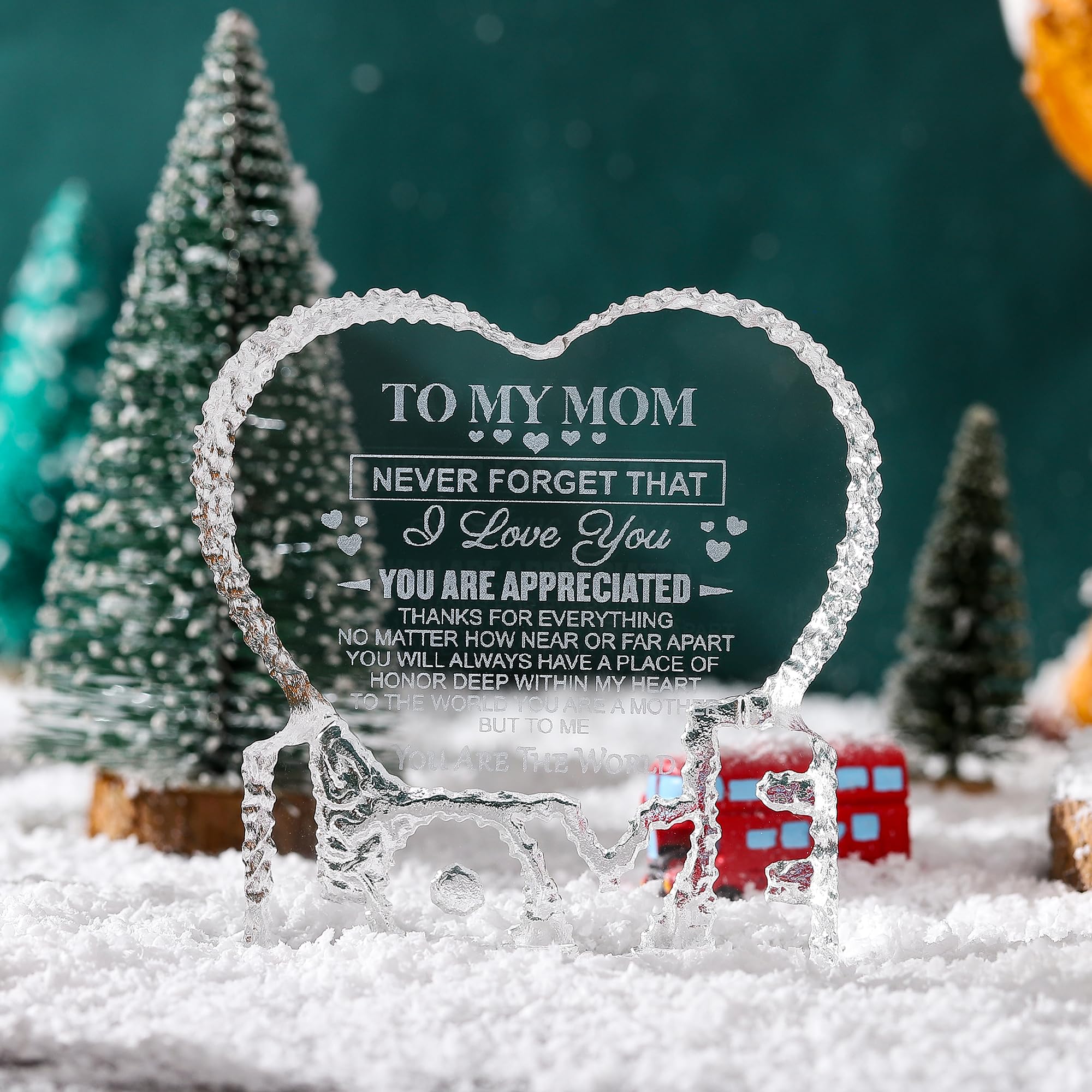 ZHSHWAT premium crystal present, versatile for birthdays, anniversaries, or Mother's Day.
