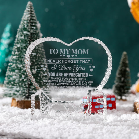 ZHSHWAT premium crystal present, versatile for birthdays, anniversaries, or Mother's Day.