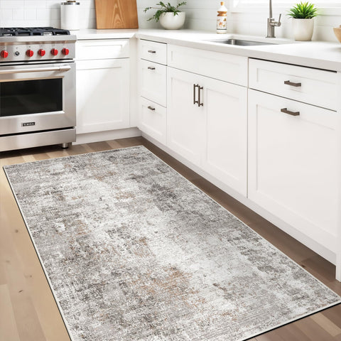 ZHXXUJ soft low-pile rug offers comfortable foot traffic under furniture.