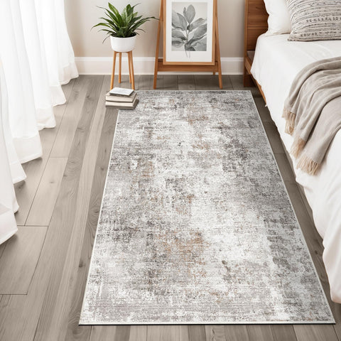 ZHXXUJ machine washable rug for quick, hassle-free cleanup.