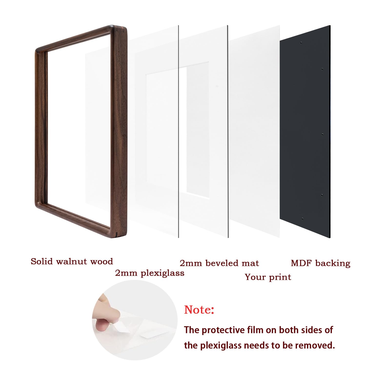 Zibrelte wall mounting supports horizontal or vertical hanging.