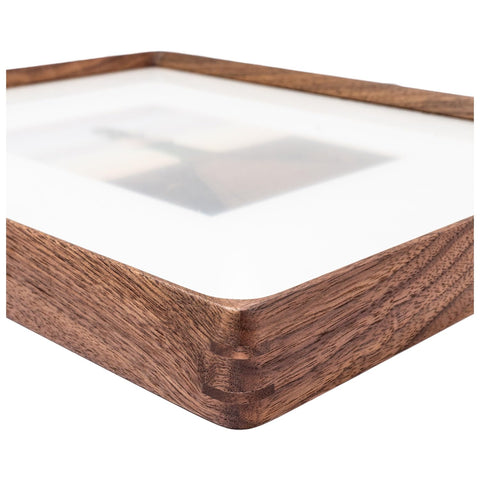 Zibrelte solid walnut wood grain detail and craftsmanship