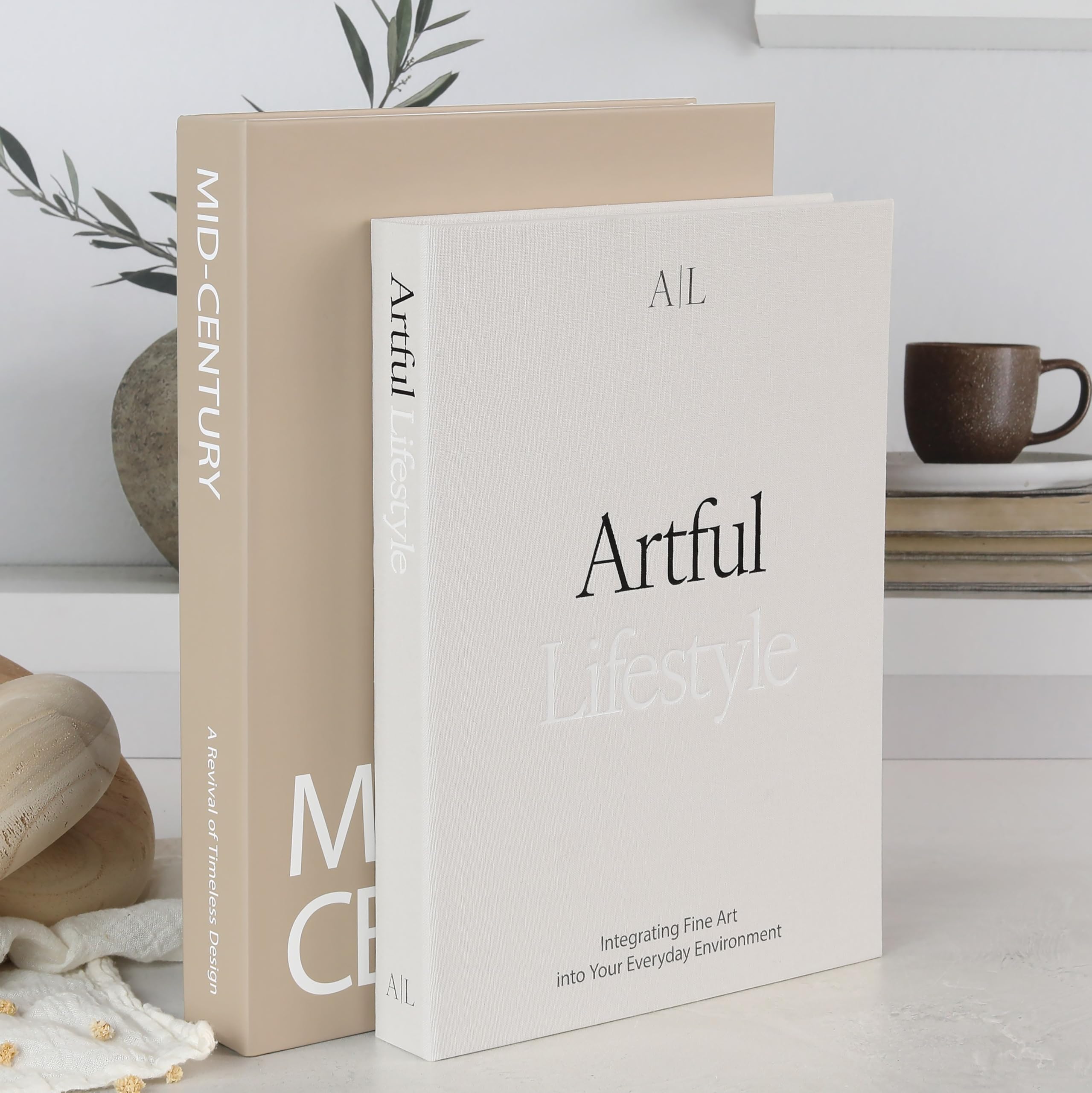 ZICOTO decorative books hide keepsakes neatly inside