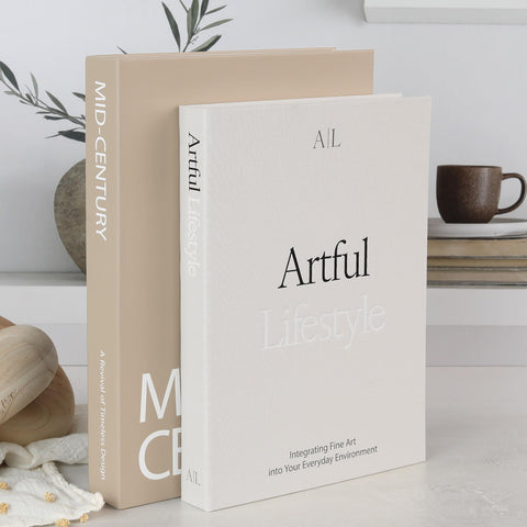 ZICOTO decorative books hide keepsakes neatly inside