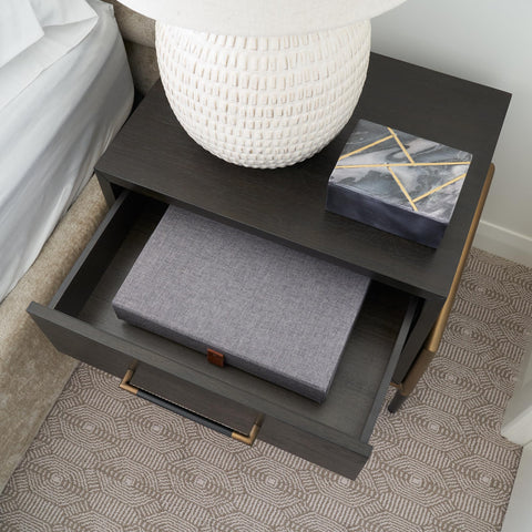 ZICOTO baby keepsake box in linen, decorative and practical