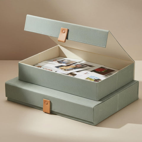 ZICOTO decorative memory boxes sit stylishly on display