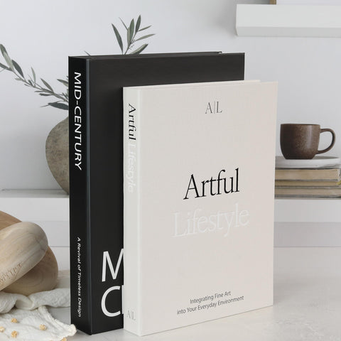ZICOTO durable decor books pair style with everyday practicality.