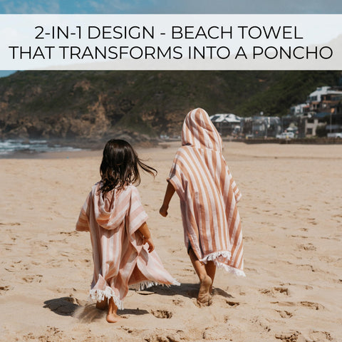 ZICOTO fast drying kids towel ready for pool or bath
