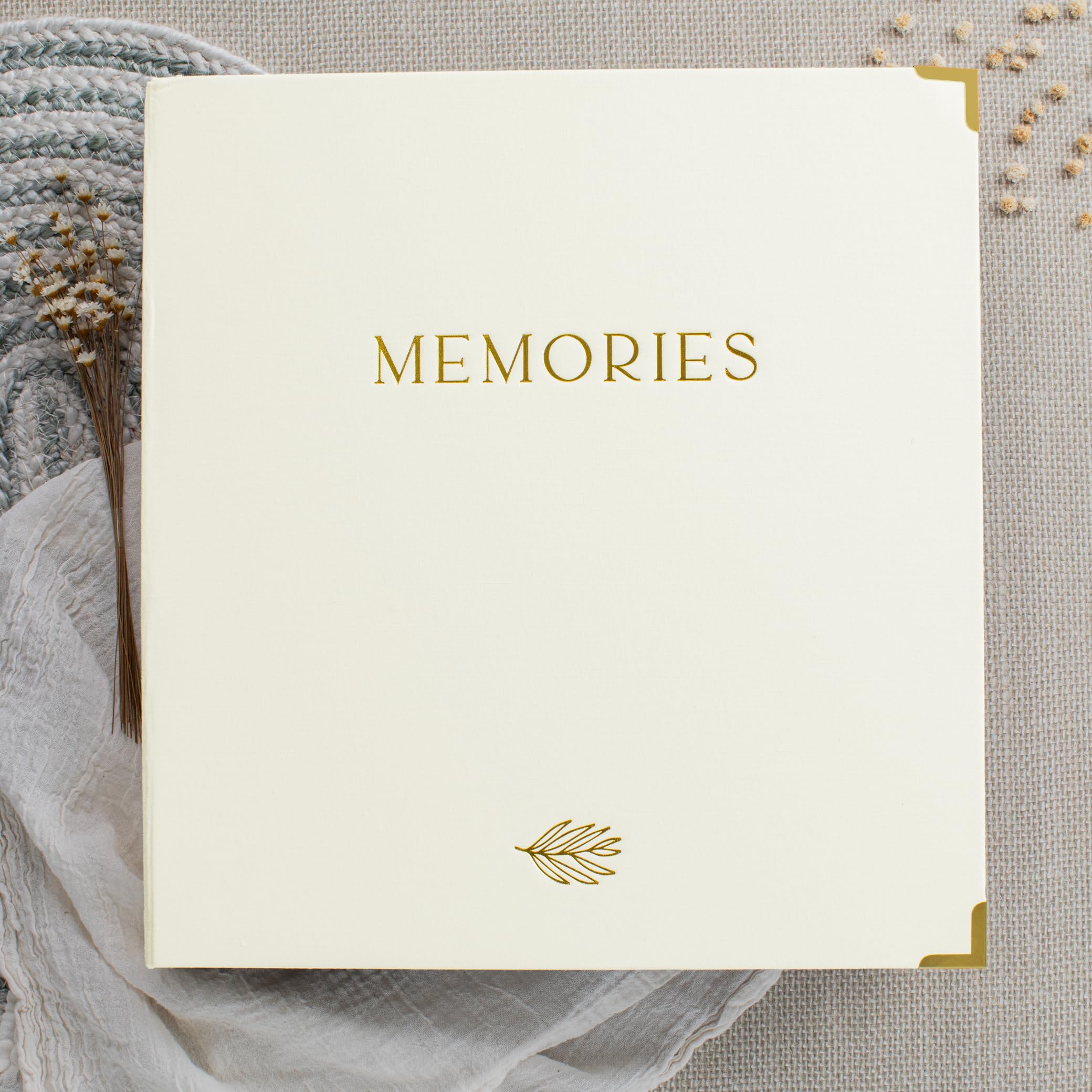 ZICOTO gold edges and foil lettering add timeless elegance to the album.