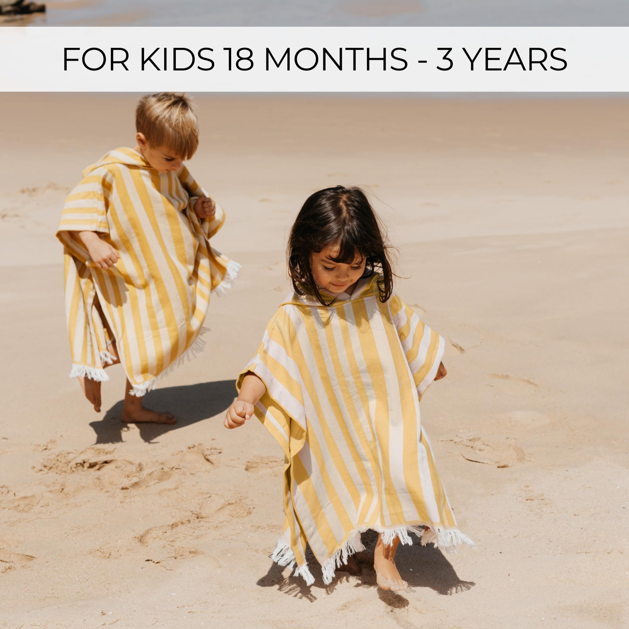 ZICOTO hooded towel close-up shows 100% premium cotton softness.