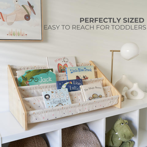 ZICOTO neatly organized books on the shelf showing tidy storage